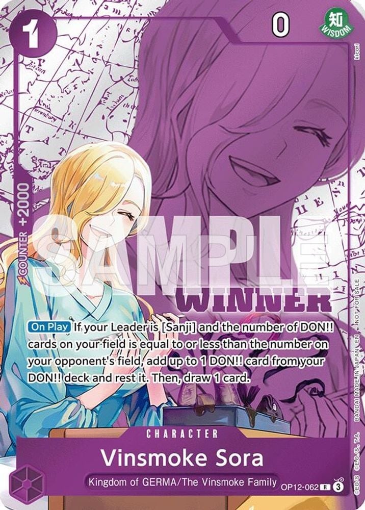 Vinsmoke Sora (Winner Pack 2026 Vol. 1)