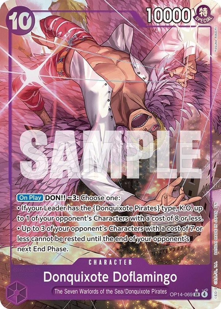 Donquixote Doflamingo - OP14-069 (Alternate Art)