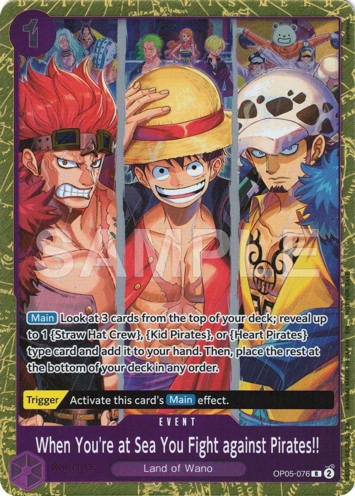 When You're at Sea You Fight against Pirates!! (2025 Pirates League Finals Textured Foil)