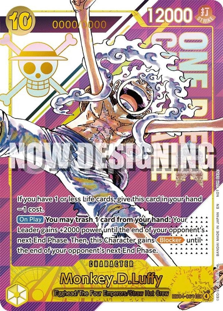 Monkey.D.Luffy - EB04-061 [Serial Number]