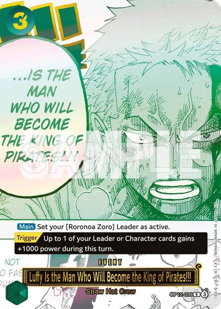 Luffy Is the Man Who Will Become the King of Pirates!!!