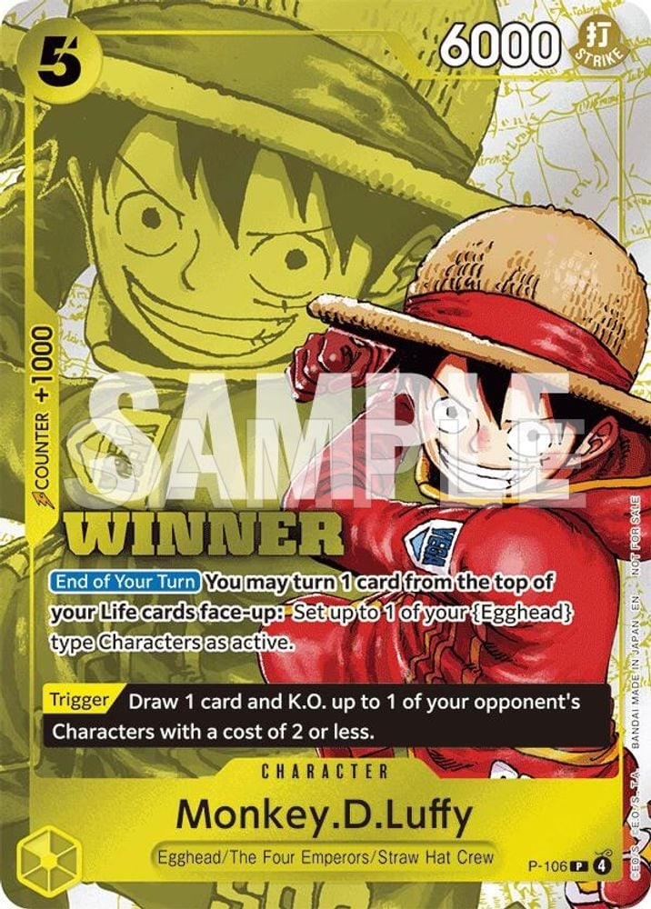Monkey.D.Luffy (Winner Pack 2026 Vol. 2)