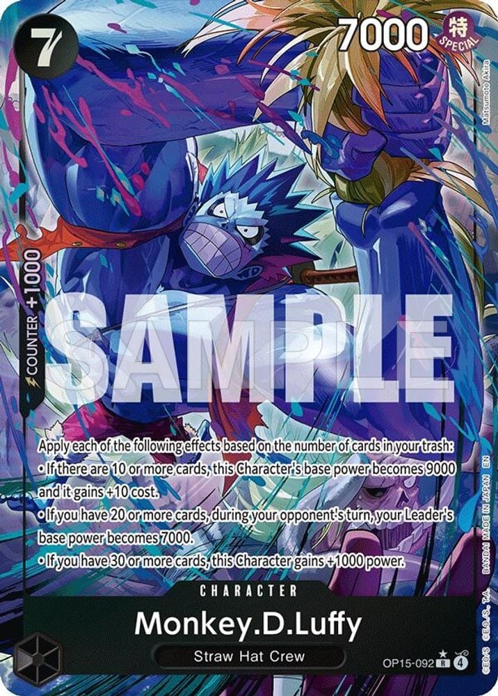 Monkey.D.Luffy (OP15-092) (Alternate Art)