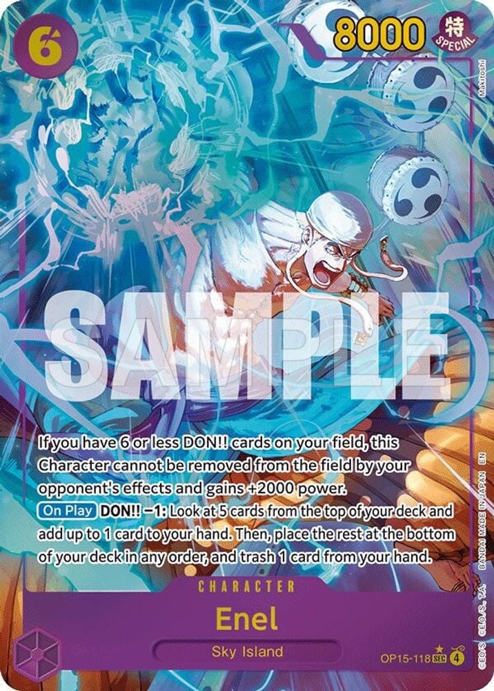Enel (OP15-118) (Alternate Art)