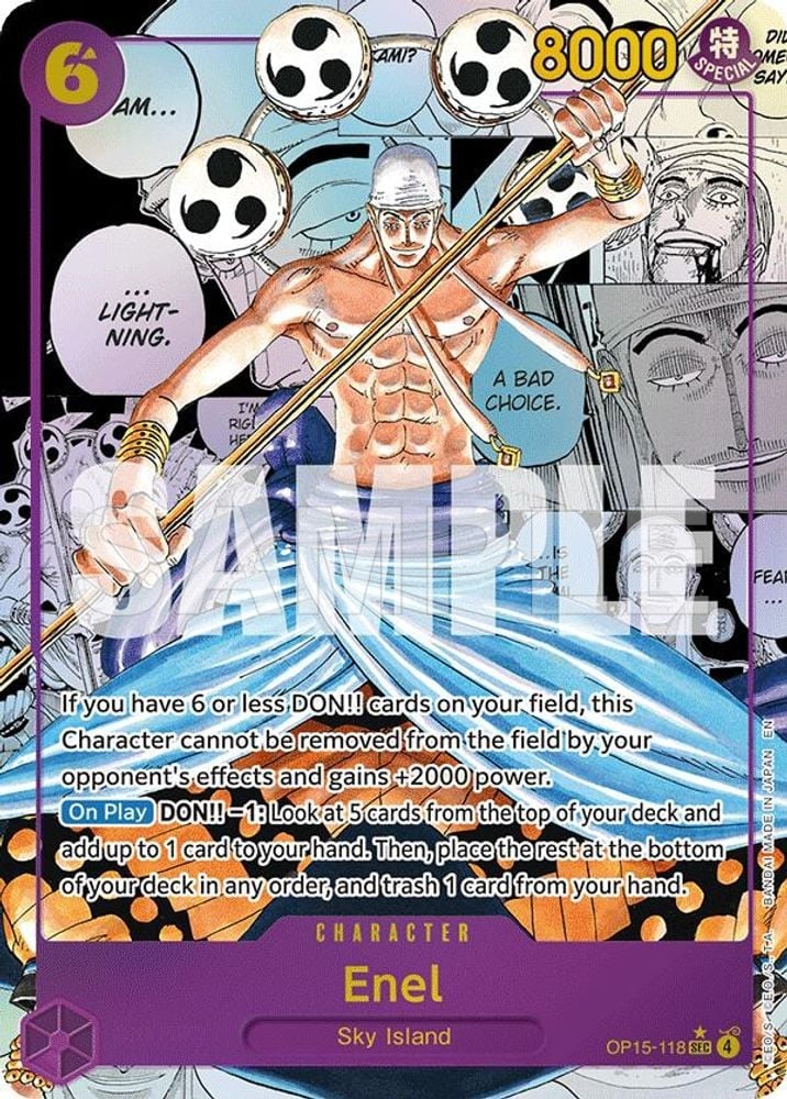 Enel (OP15-118) (Manga)