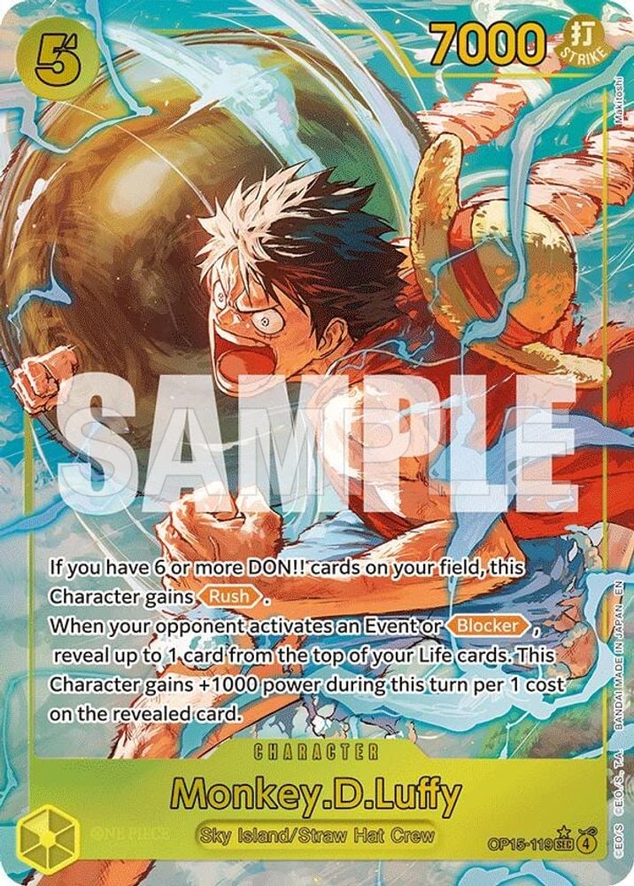 Monkey.D.Luffy (OP15-119) (Alternate Art)