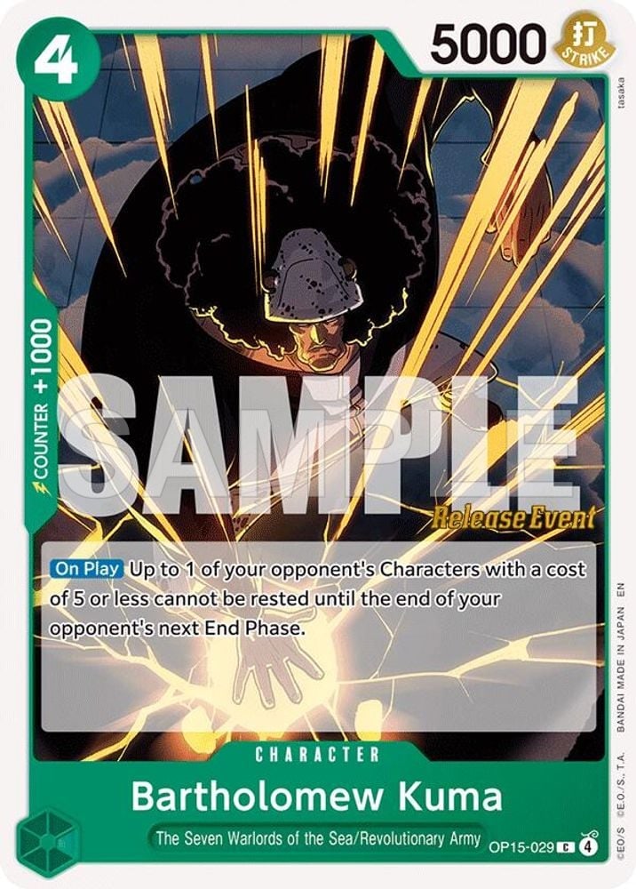 Bartholomew Kuma (OP15-029)