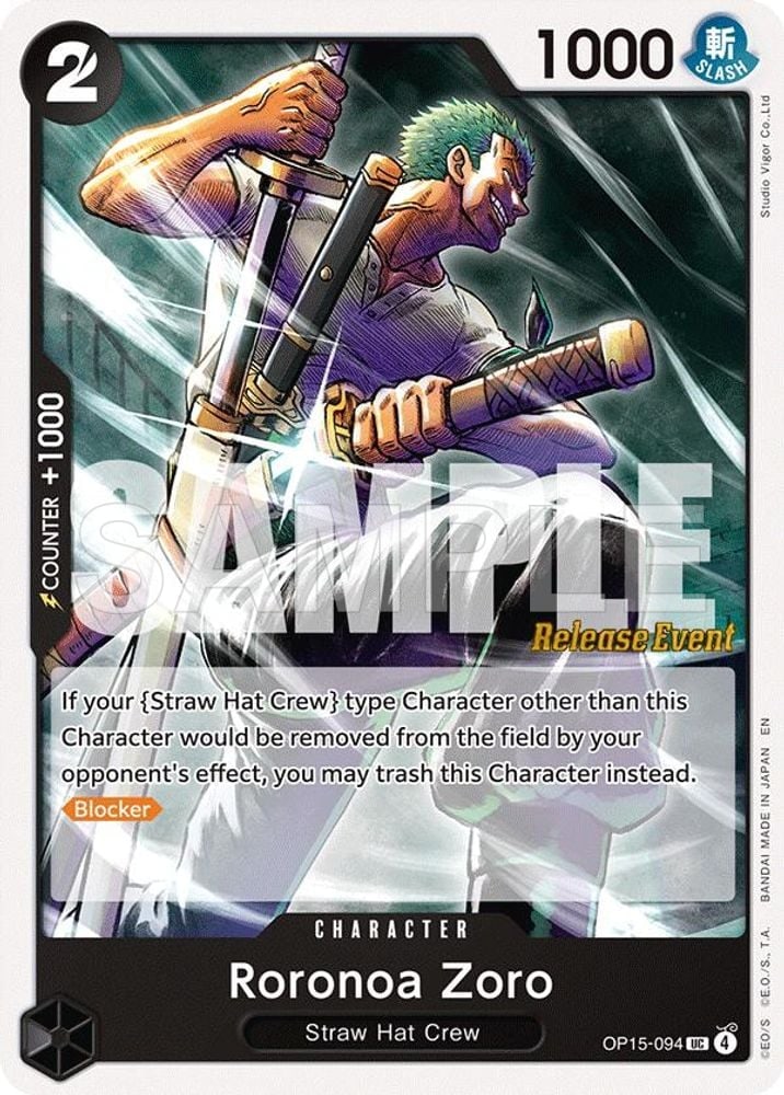 Roronoa Zoro (OP15-094)