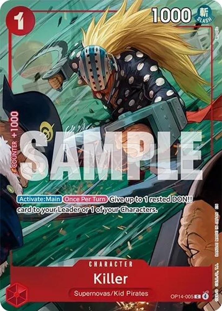 Killer (One Piece Card Game Illustration Box Vol. 8)