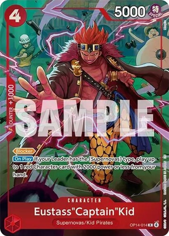 Eustass"Captain"Kid (One Piece Card Game Illustration Box Vol. 8)
