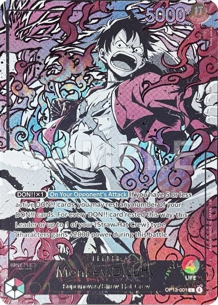 Monkey.D.Luffy (English Version 3rd Anniversary Set)