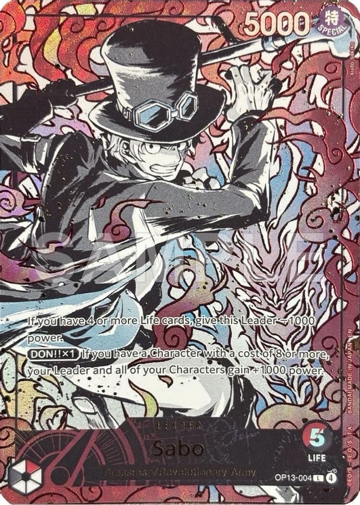 Sabo (English Version 3rd Anniversary Set)