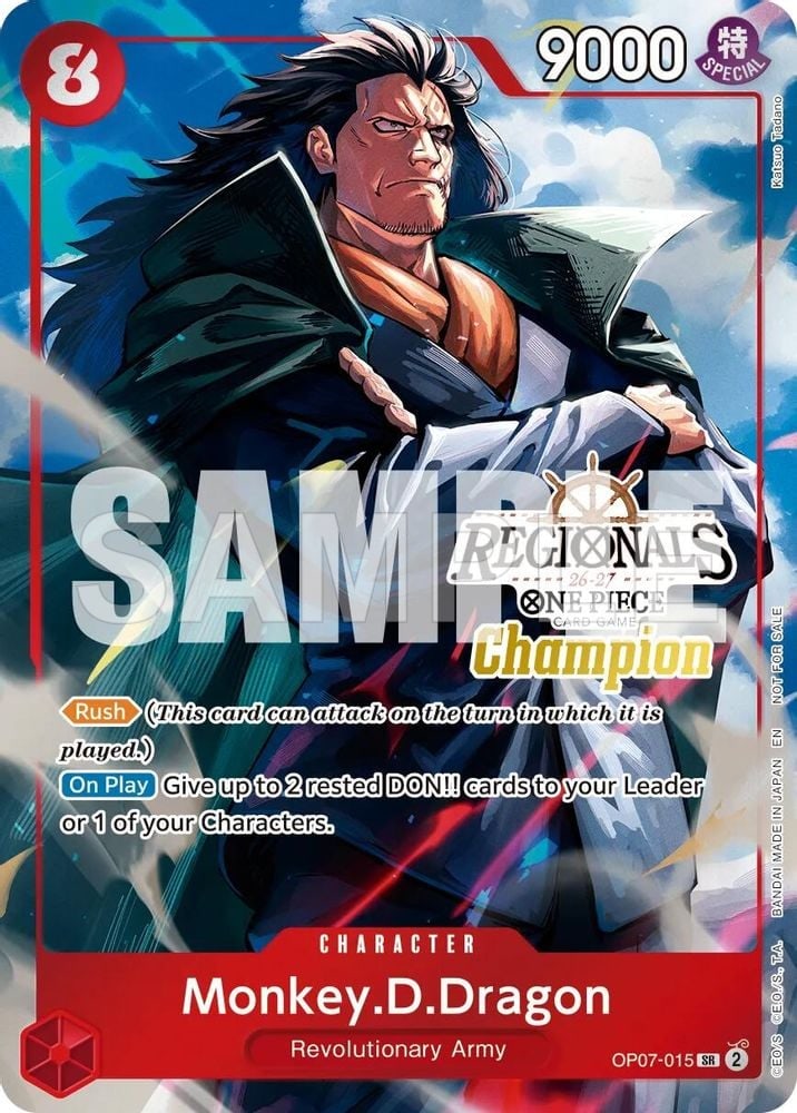 Monkey.D.Dragon (Regionals Champion Card Set 26-27 Vol.2)