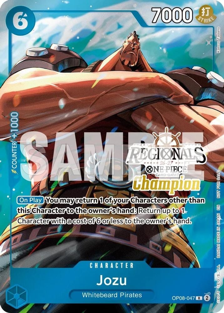 Jozu (Regionals Champion Card Set 26-27 Vol.2)