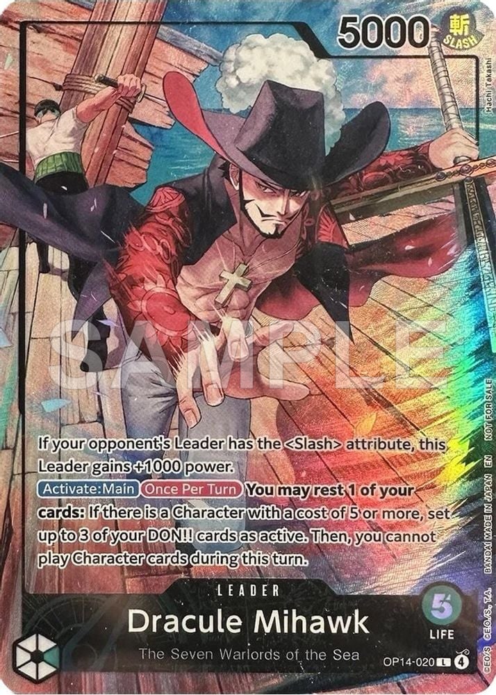 Dracule Mihawk (2026 PSA Magazine Promo)
