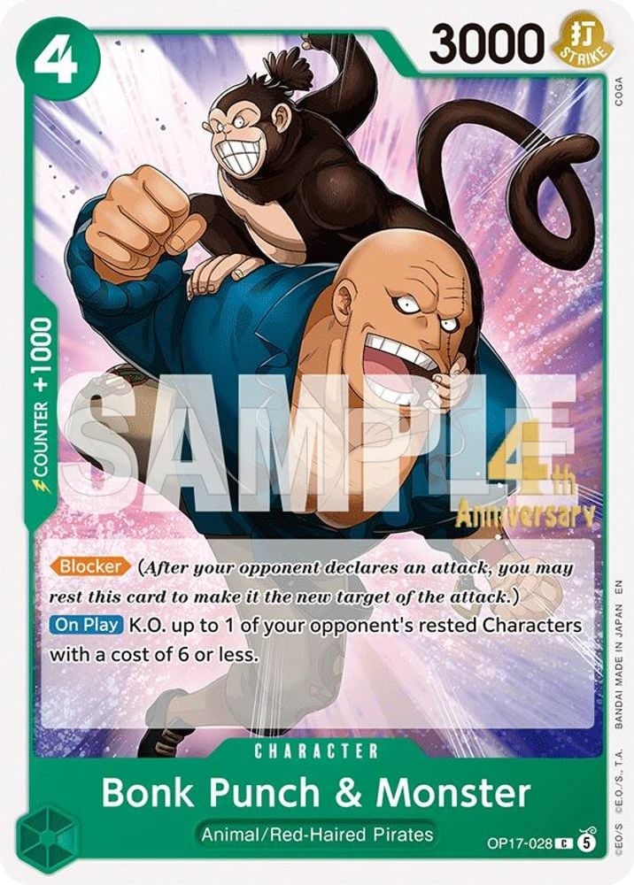 Bonk Punch & Monster