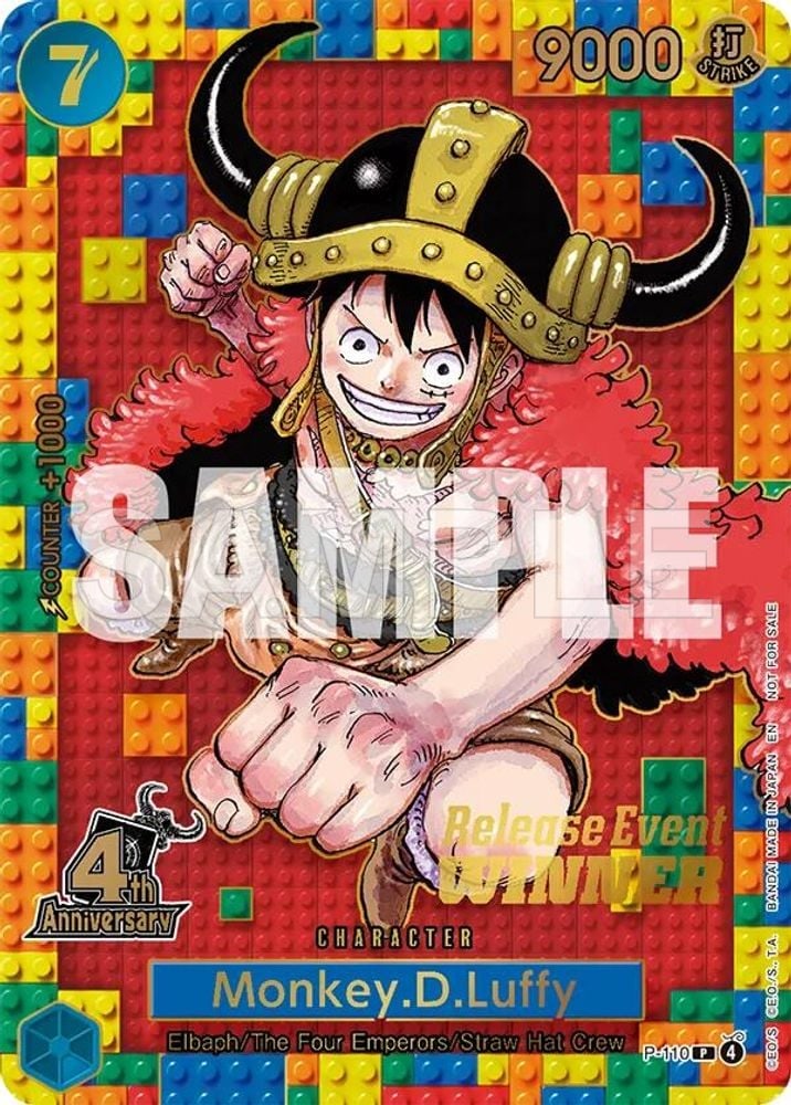 Monkey.D.Luffy (4th Anniversary)