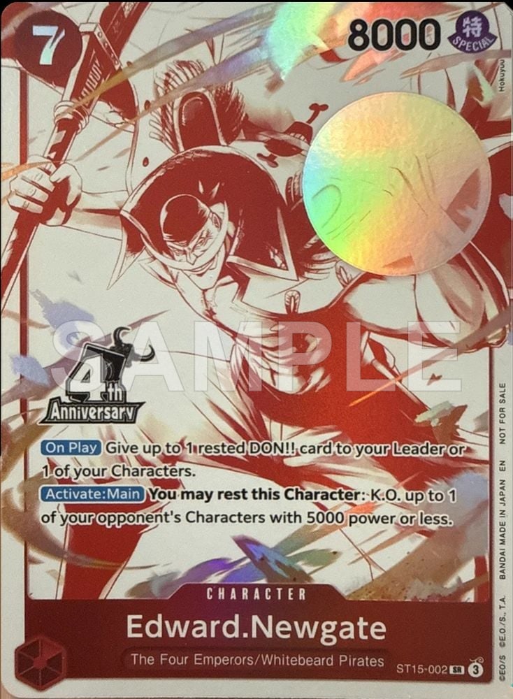 Edward.Newgate (4th Anniversary Treasure Campaign Pack)