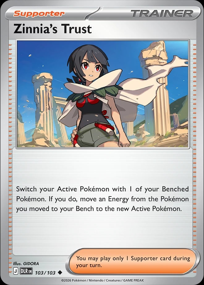 Zinnia’s Trust 103 from Mega Evolution: Delta Reign