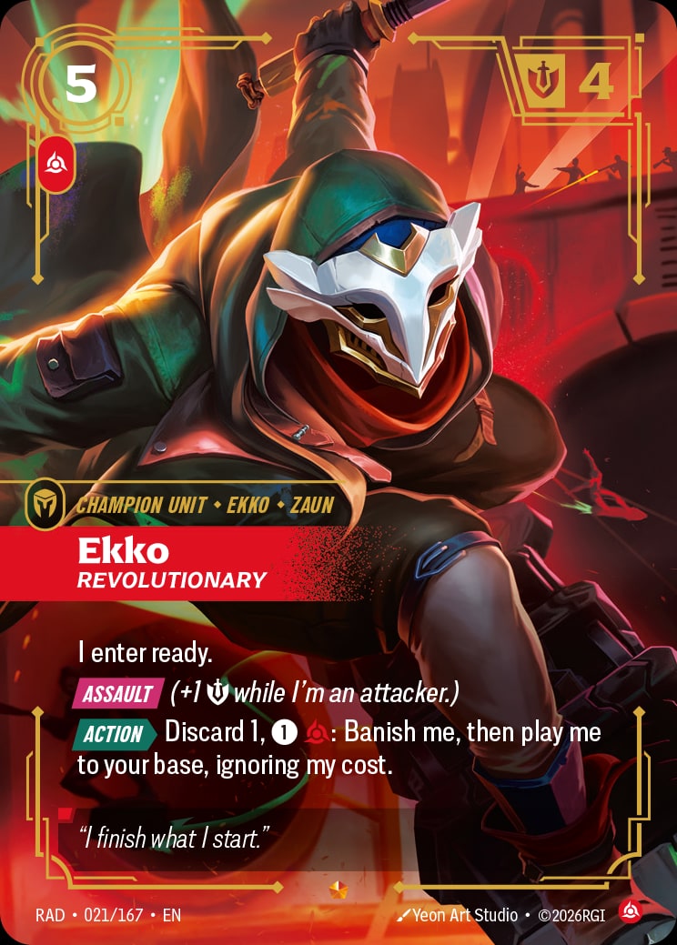 Ekko - Revolutionary RAD-021/167 from Radiance
