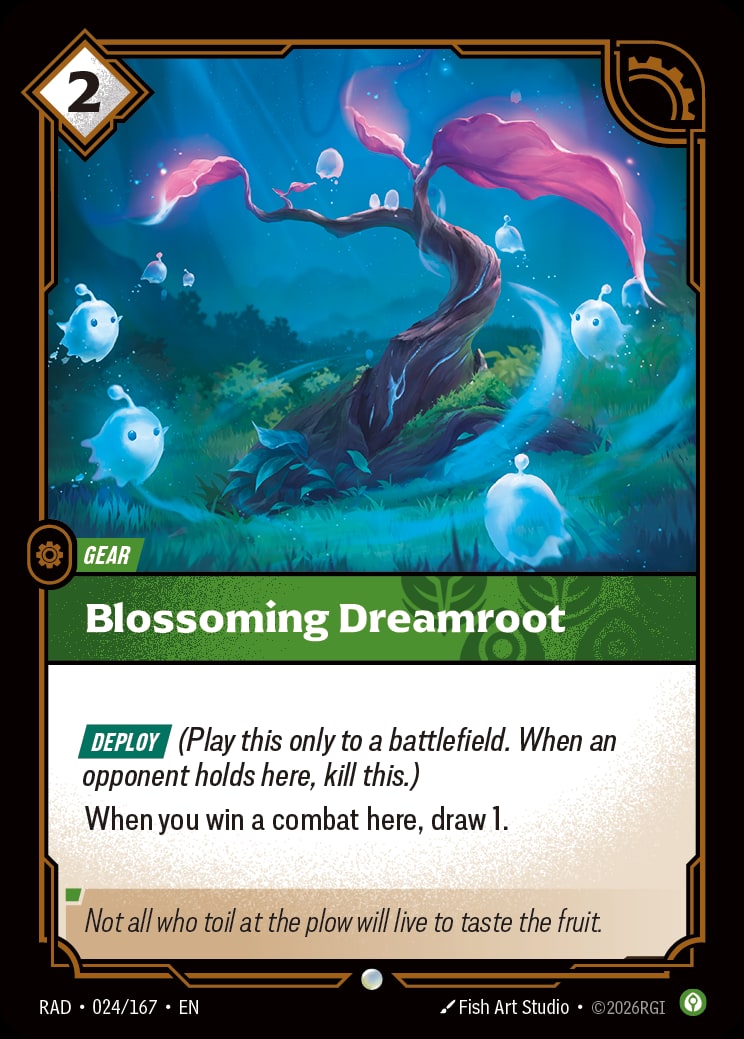 Blossoming Dreamroot RAD-024/167 from Radiance