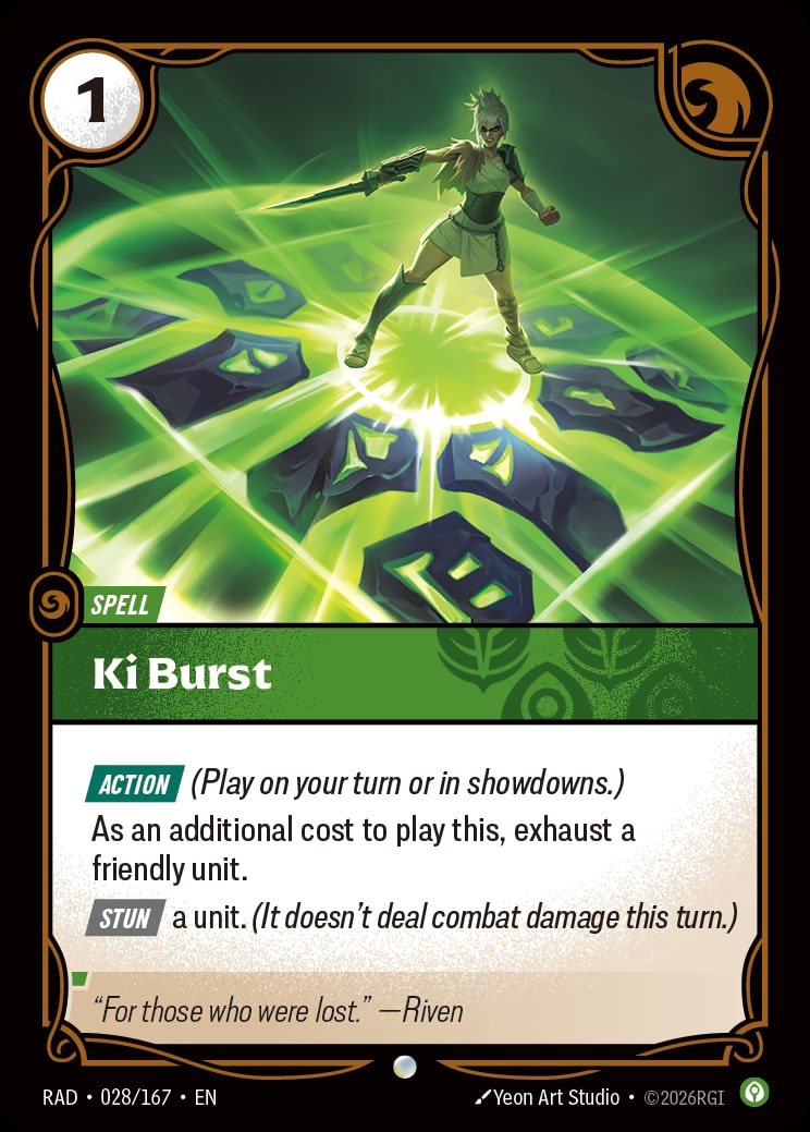 Ki Burst RAD-028/167 from Radiance