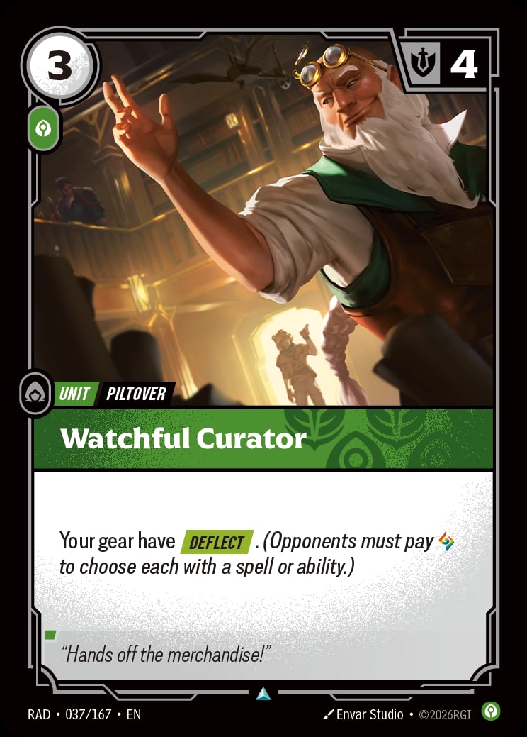 Watchful Curator RAD-037/167 from Radiance