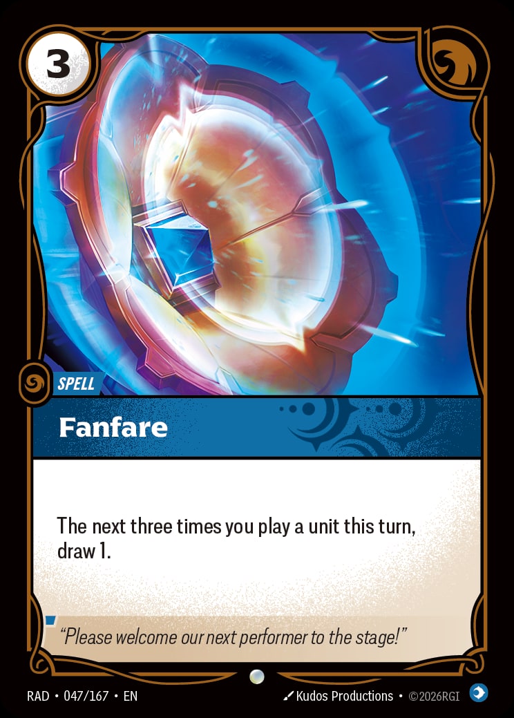 Fanfare RAD-047/167 from Radiance