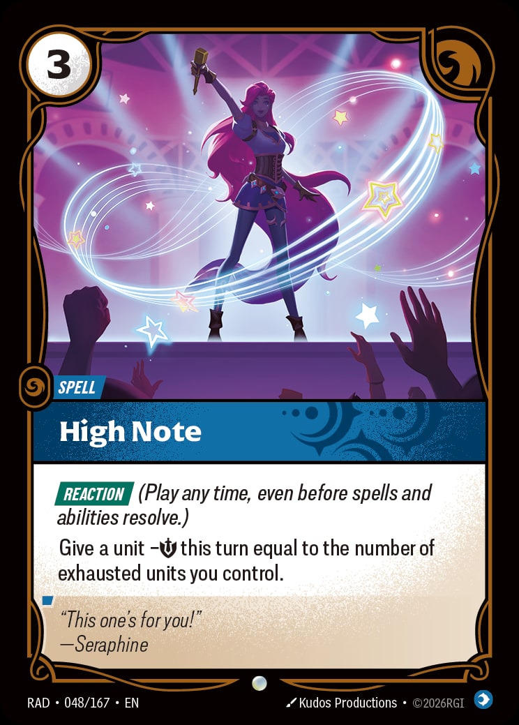 High Note RAD-048/167 from Radiance