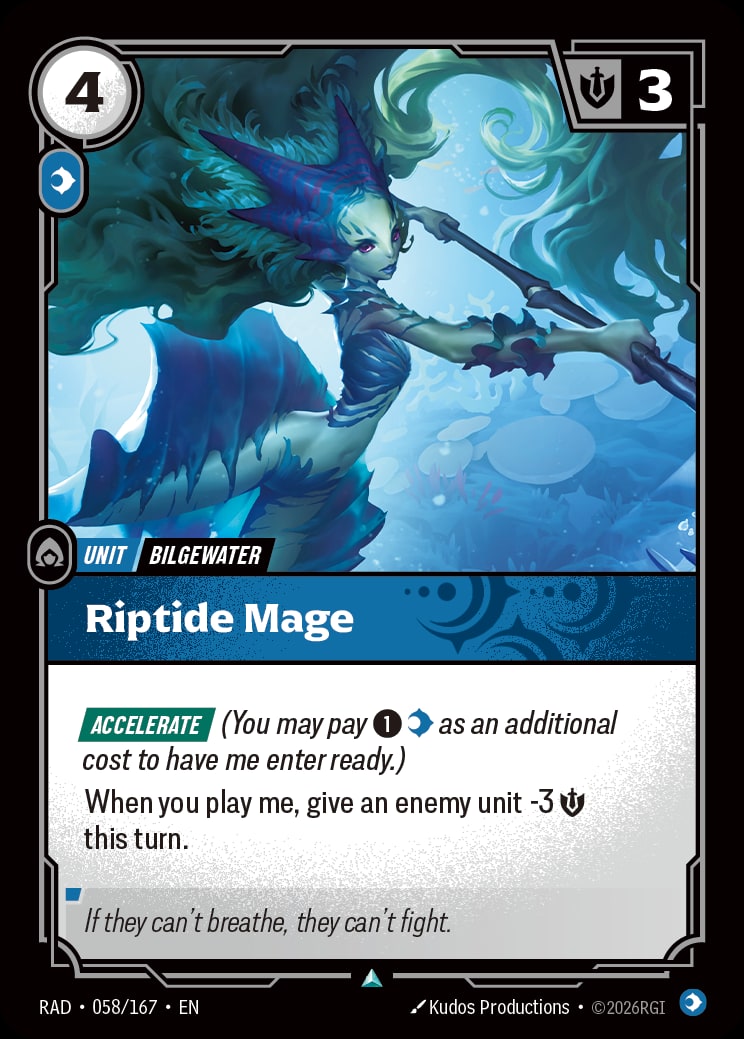 Riptide Mage RAD-058/167 from Radiance