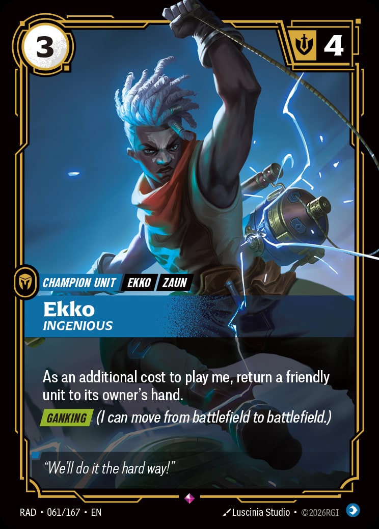 Ekko - Ingenious RAD-061/167 from Radiance