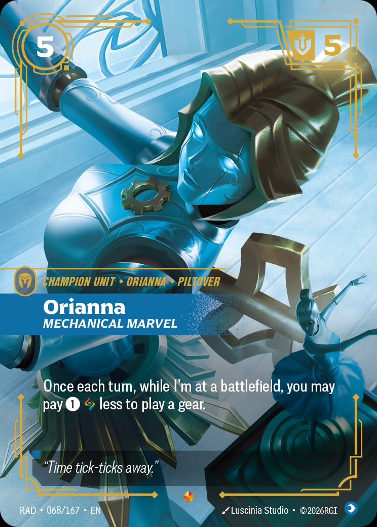 Orianna - Mechanical Marvel RAD-068/167 from Radiance