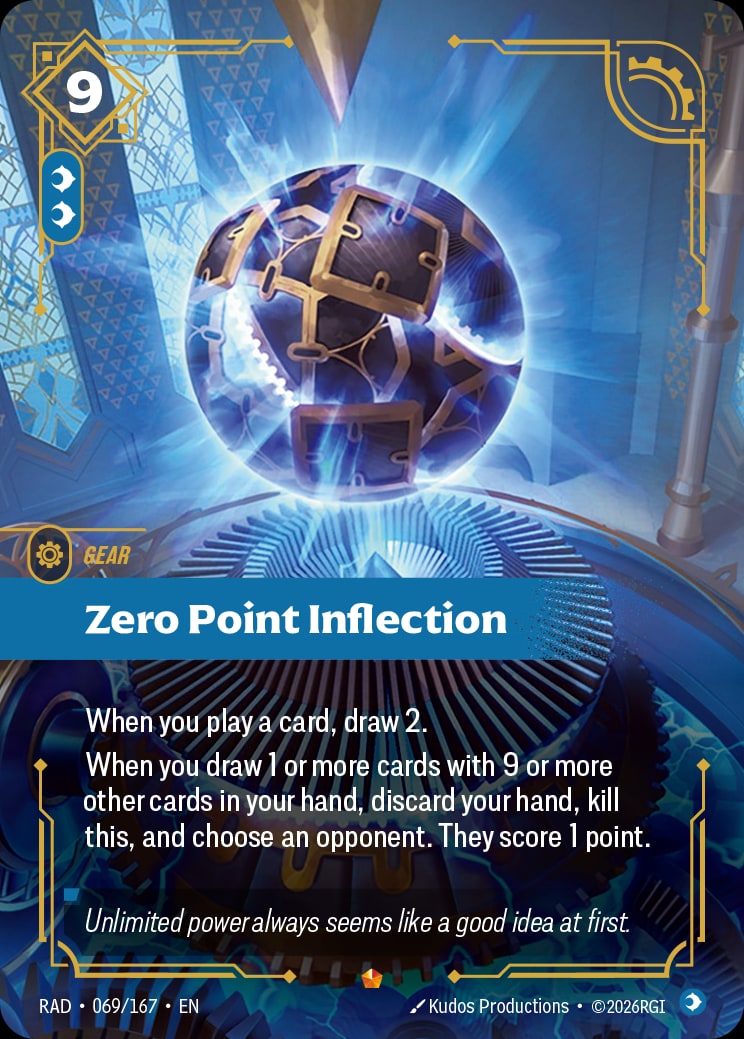 Zero Point Inflection RAD-069/167 from Radiance