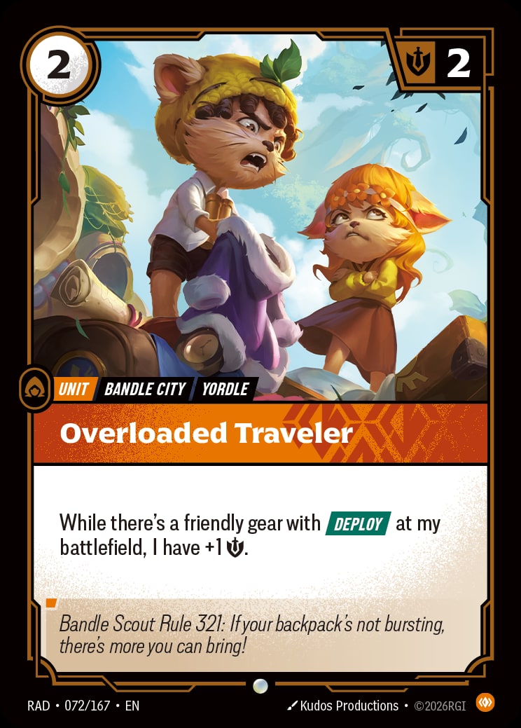 Overloaded Traveler RAD-072/167 from Radiance