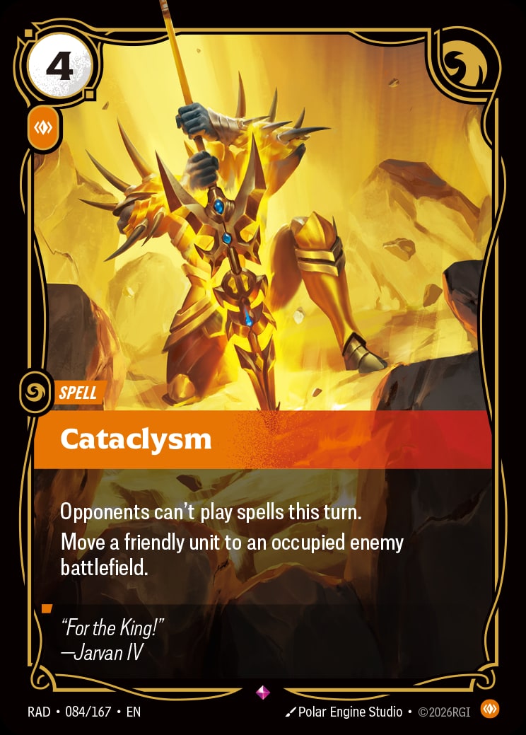 Cataclysm RAD-084/167 from Radiance