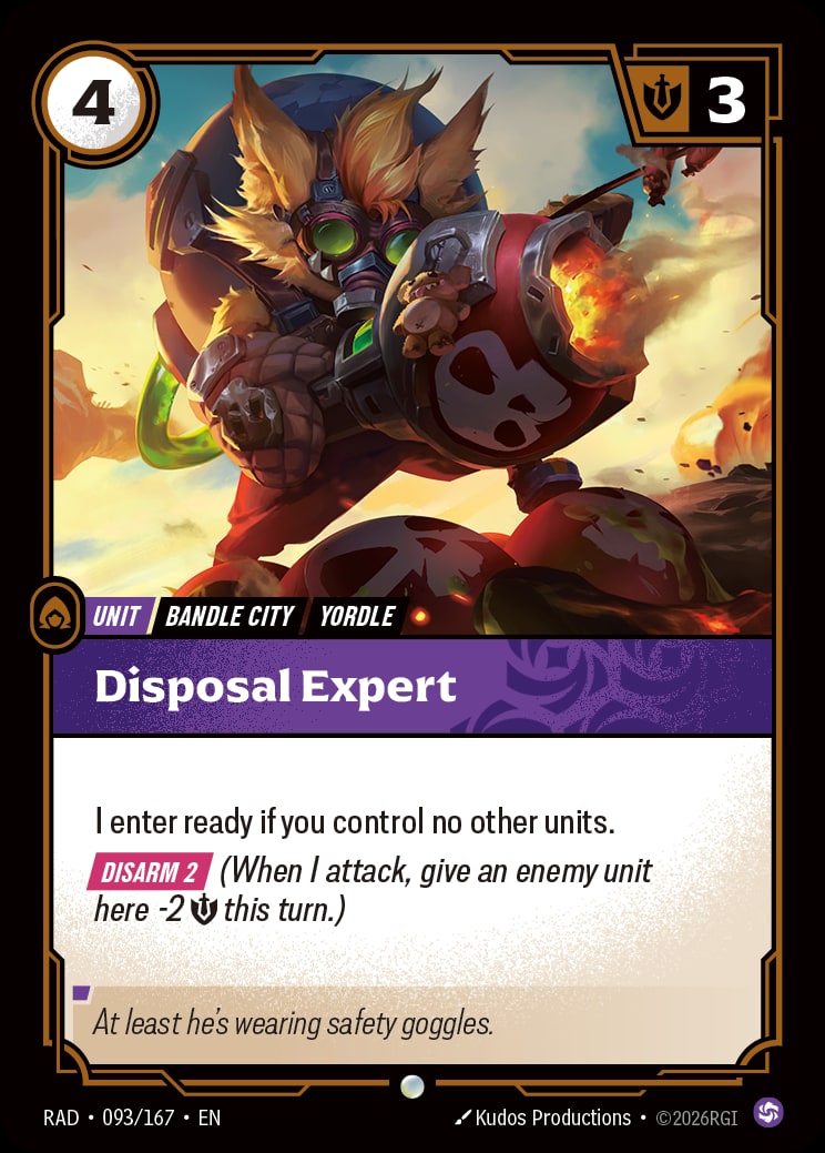 Disposal Expert RAD-093/167 from Radiance