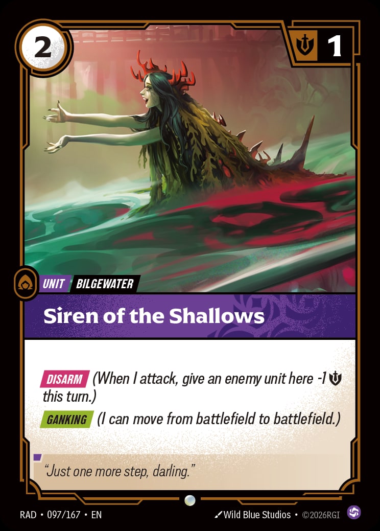 Siren of the Shallows RAD-097/167 from Radiance