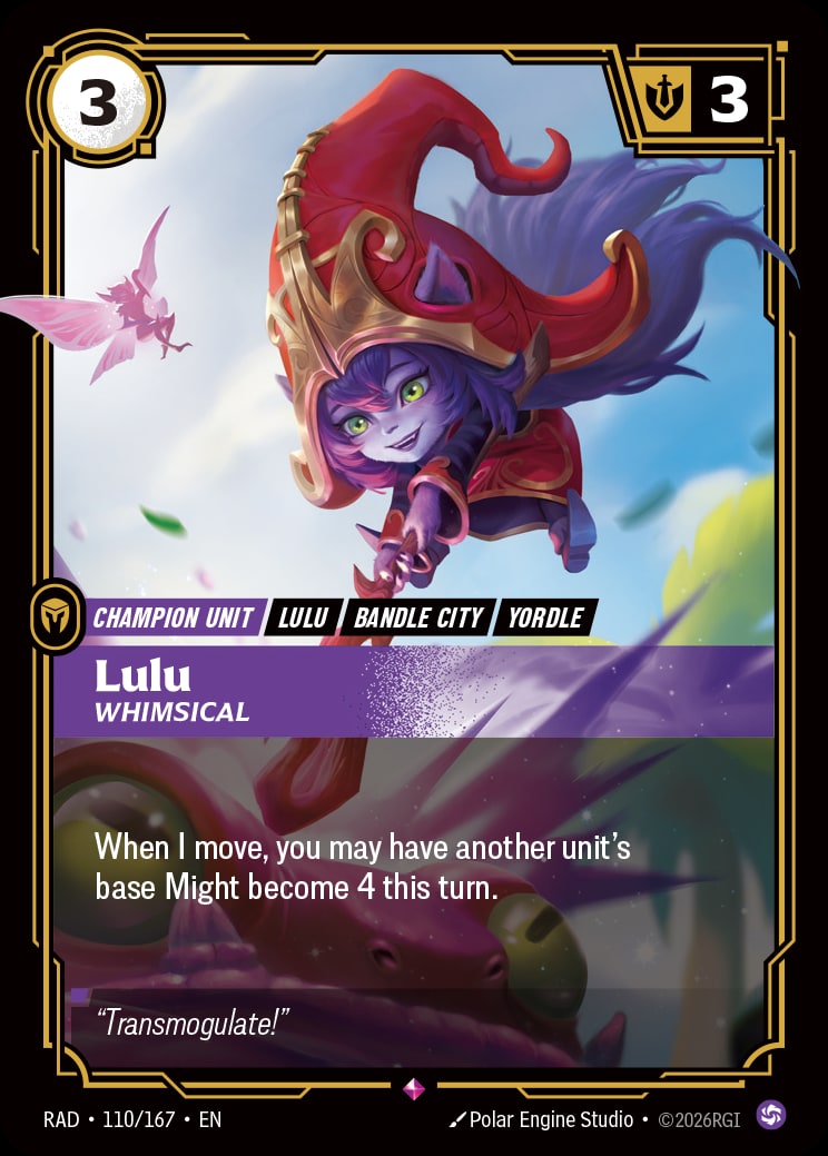 Lulu - Whimsical RAD-110/167 from Radiance