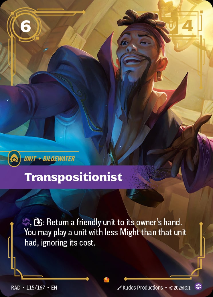 Transpositionist RAD-115/167 from Radiance