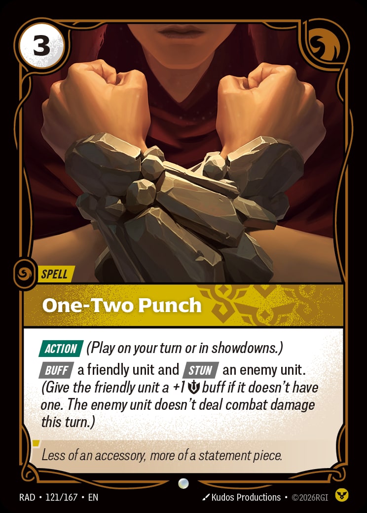 One-Two Punch RAD-121/167 from Radiance