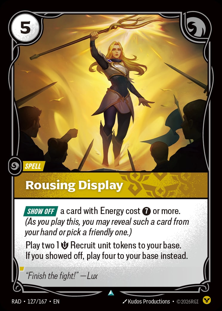 Rousing Display RAD-127/167 from Radiance