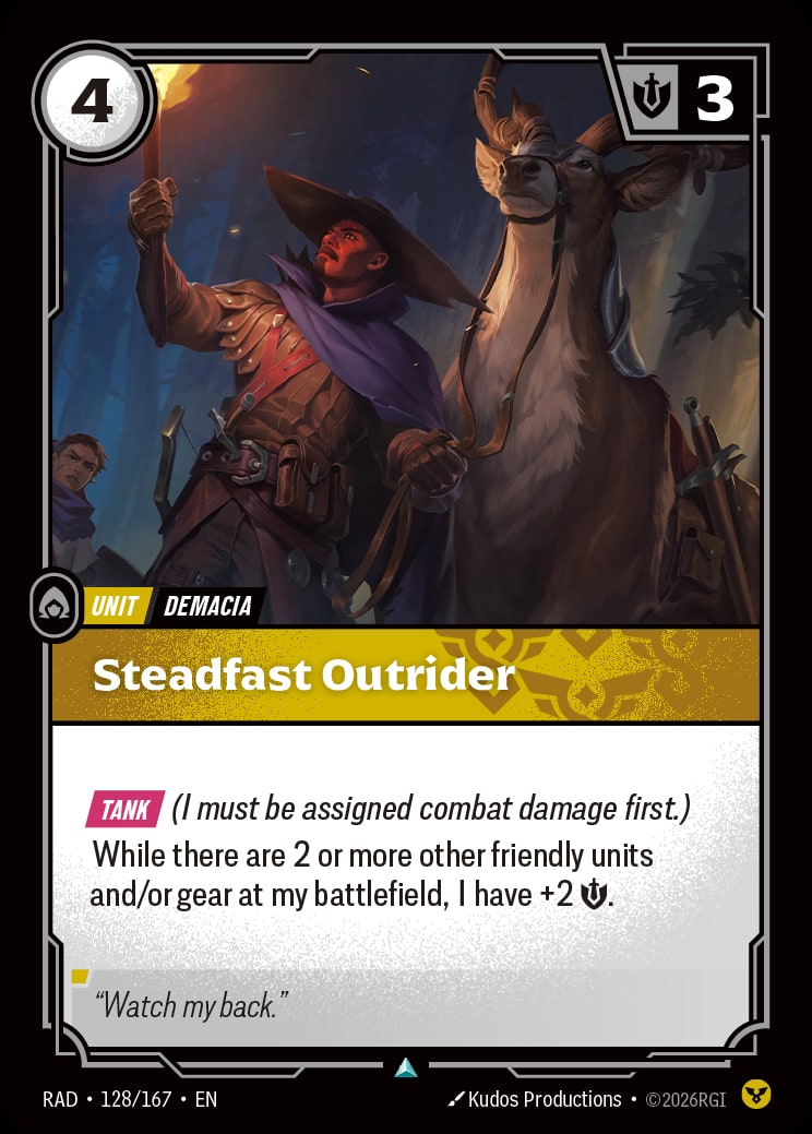 Steadfast Outrider RAD-128/167 from Radiance