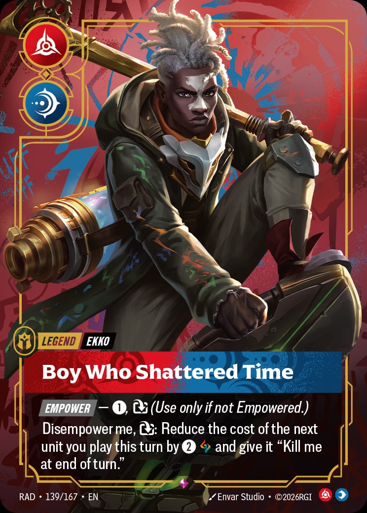 Boy Who Shattered Time RAD-139/167 from Radiance