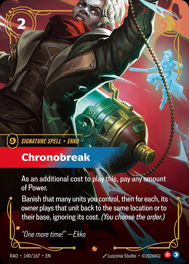 Chronobreak RAD-140/167 from Radiance