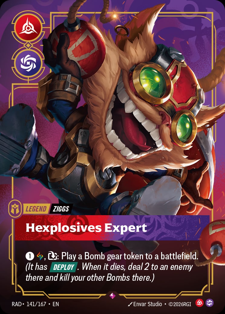 Hexplosives Expert RAD-141/167 from Radiance