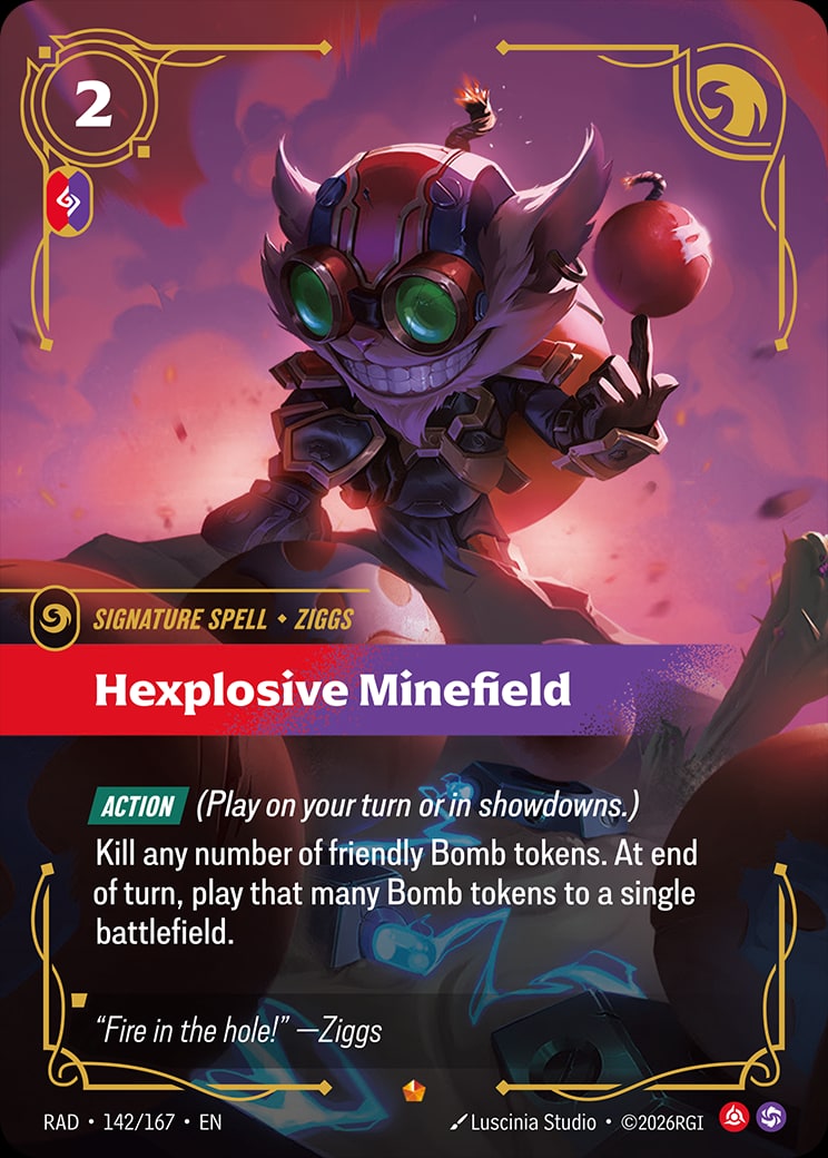 Hexplosive Minefield RAD-142/167 from Radiance