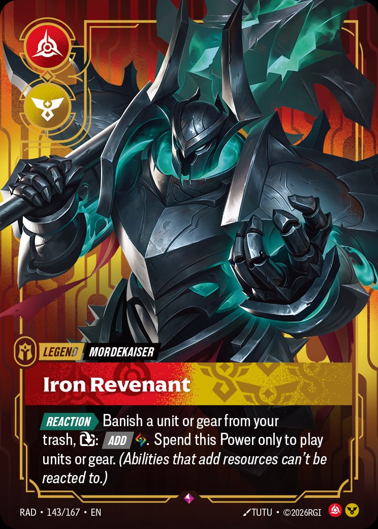 Iron Revenant RAD-143/167 from Radiance