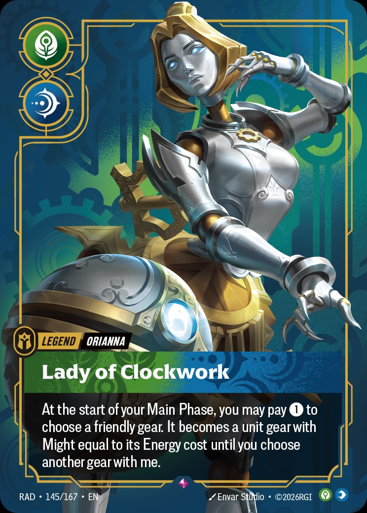 Lady of Clockwork RAD-145/167 from Radiance