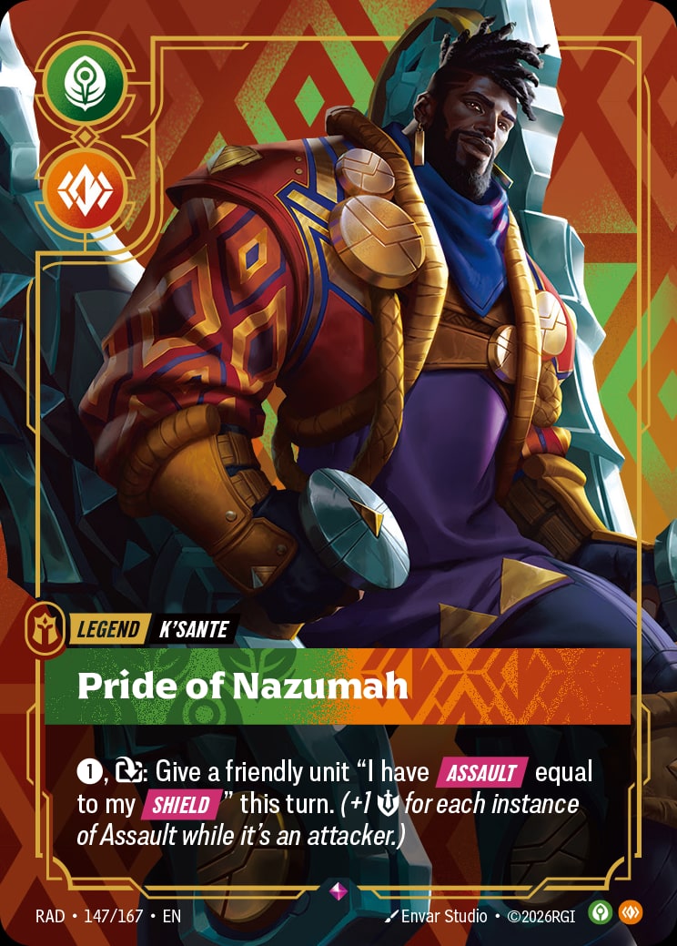 Pride of Nazumah RAD-147/167 from Radiance