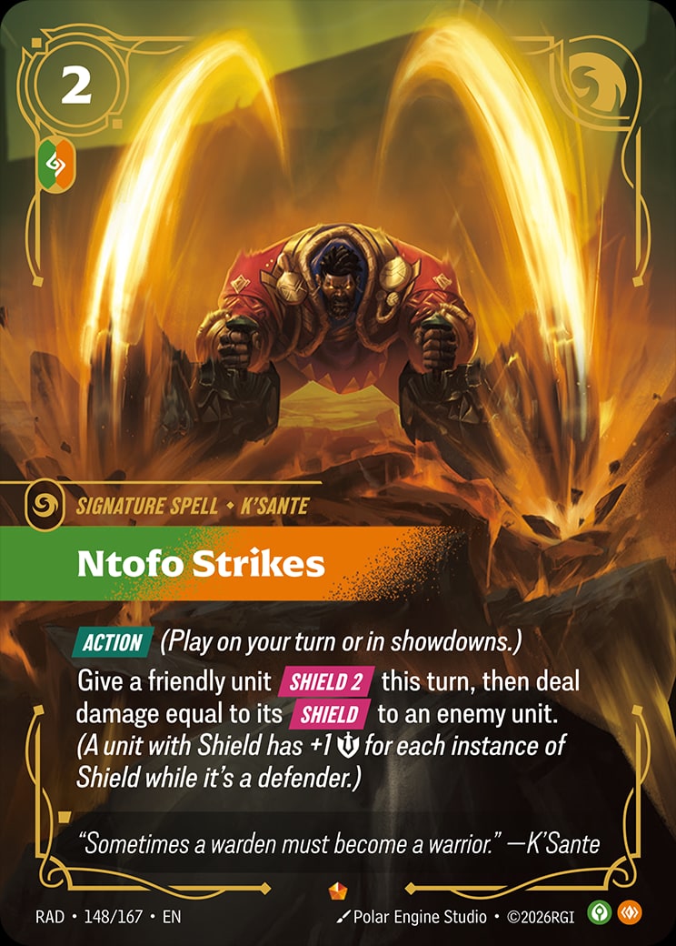 Ntofo Strikes RAD-148/167 from Radiance